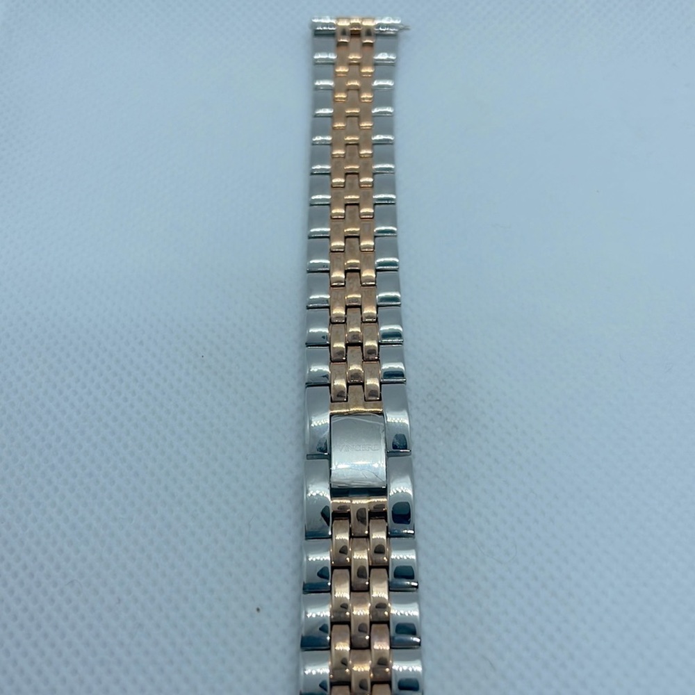 Vincero Steel watch strap - silver & rose gold